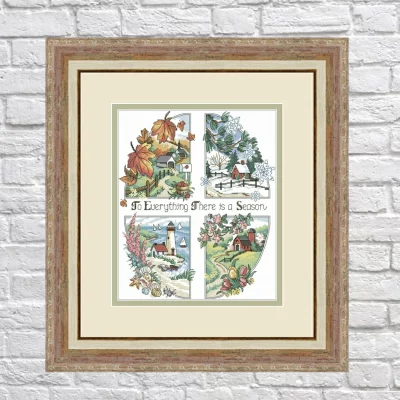 As Seasons Change – Cross Stitch PDF Digital Pattern