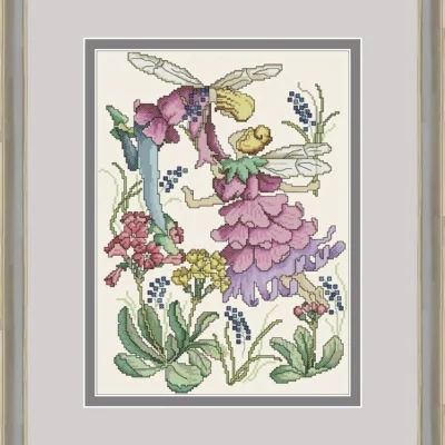 Flower Fairies #001 – Cross Stitch PDF Digital Pattern