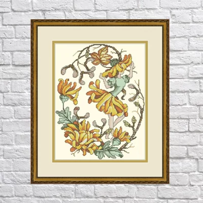 Flower Fairies #011 – Cross Stitch PDF Digital Pattern