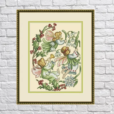 Flower Fairies #012 – Cross Stitch PDF Digital Pattern