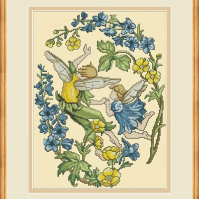 Buttercup & Bluebell Fairy Cross …