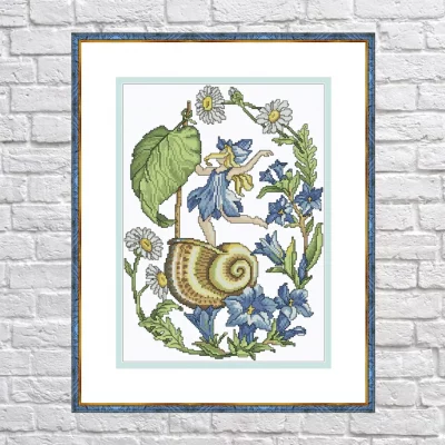 Flower Fairies #009 – Cross Stitch PDF Digital Pattern