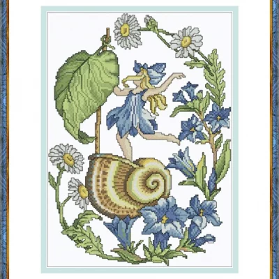 Flower Fairies #009 – Cross Stitch PDF Digital Pattern