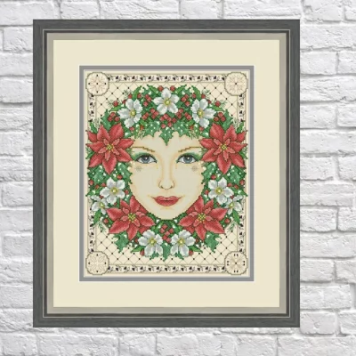 Winter Goddess – Cross Stitch PDF Digital Pattern
