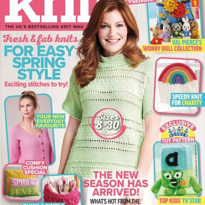 Let’s Knit Issue 182 – April 2022 – PDF Digital Magazine